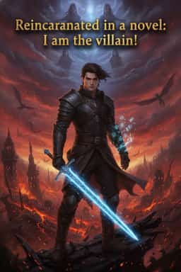 Reincarnated in a novel: I am the villain! novel cover