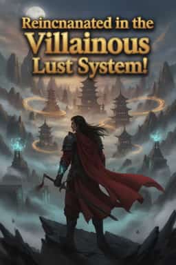 Reincarnated in the Villainous Lust System! novel cover
