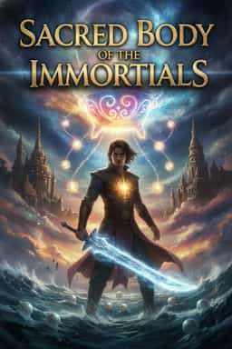 SACRED BODY OF THE IMMORTALS novel cover