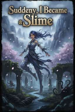 Suddenly, I Became a Slime novel cover