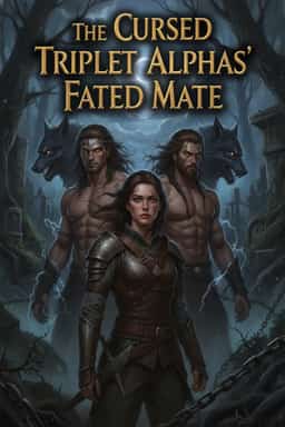 The Cursed Triplet Alphas' Fated Mate novel cover