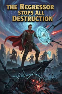 The Regressor Stops All Destruction novel cover