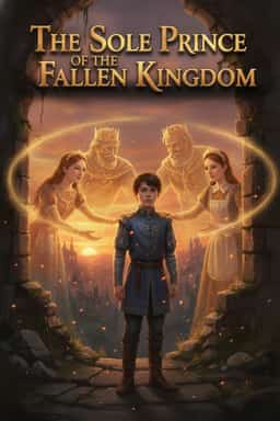 The Sole Prince of the Fallen Kingdom novel cover