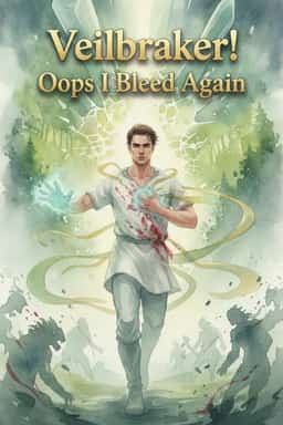 Veilbreaker! Oops I Bleed Again novel cover
