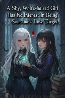 A Shy, White-haired Girl Has No Interest In Being Someone's Love Target! novel cover