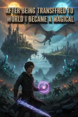 After being transferred to another world I became a magical novel cover