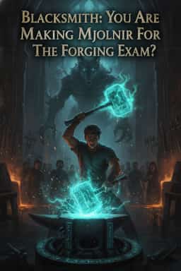 Blacksmith: You Are Making Mjolnir For The Forging Exam? novel cover