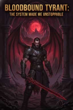 Bloodbound Tyrant: The System Made Me Unstoppable novel cover