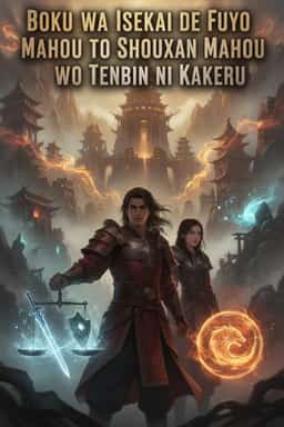 Boku wa Isekai de Fuyo Mahou to Shoukan Mahou wo Tenbin ni Kakeru novel cover
