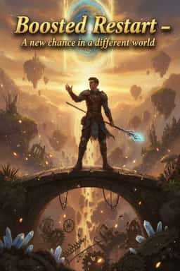 Boosted Restart – A new chance in a different world novel cover
