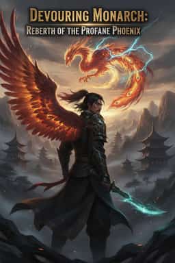 Devouring Monarch: Rebirth of the Profane Phoenix novel cover