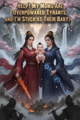 Help! My Moms Are Overpowered Tyrants, and I’m Stuck as Their Baby! novel cover
