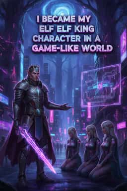 I Became My Elf King Character In A Game-Like World novel cover