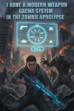 I Have a Modern Weapon Gacha System in the Zombie Apocalypse novel cover
