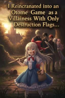 I Reincarnated into an Otome Game as a Villainess With Only Destruction Flags… novel cover