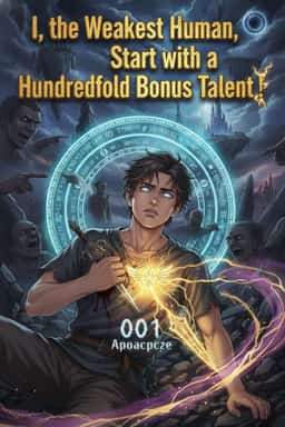 I, the Weakest Human, Start with a Hundredfold Bonus Talent! novel cover