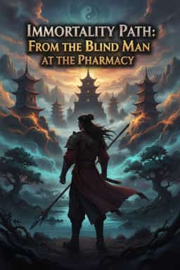 Immortality Path: From the Blind Man at the Pharmacy novel cover