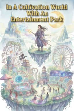 In A Cultivation World With An Entertainment Park novel cover