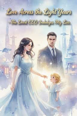 Love Across the Light Years -The Devil CEO Indulges My Lies. novel cover