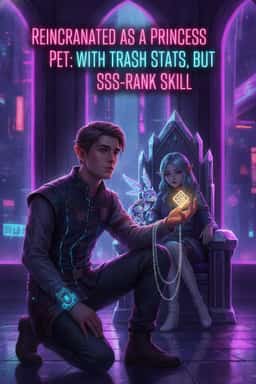 Reincarnated as a Princess's Pet: With Trash Stats, but SSS-Rank Skill novel cover