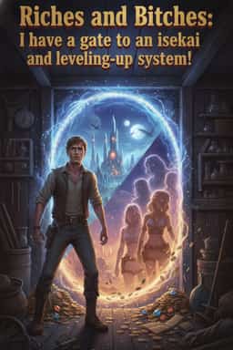 Riches and Bitches: I have a gate to an isekai and leveling-up system!