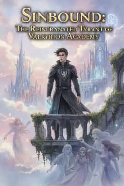 Sinbound: The Reincarnated Tyrant of Valkyrion Academy novel cover