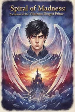 Spiral of Madness: Ascension of the Villainous Dragon Prince novel cover