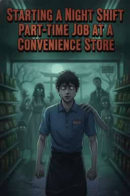 Starting a Night Shift Part-time Job at a Convenience Store novel cover