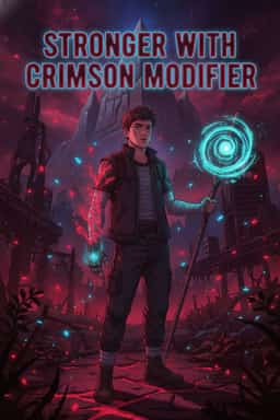 Stronger with Crimson Modifier novel cover