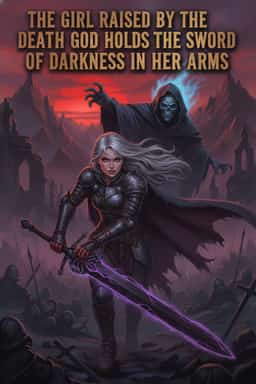 The Girl Raised by the Death God Holds the Sword of Darkness in Her Arms