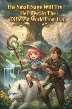 The Small Sage Will Try Her Best In The Different World From Lv.1! novel cover