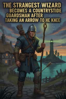 The Strongest Wizard Becomes a Countryside Guardsman After Taking an Arrow to the Knee novel cover