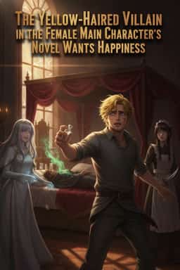 The Yellow-Haired Villain in the Female Main Character's Novel Wants Happiness novel cover