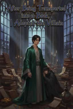 After Being Transported into a Book, I Adopted the Villain