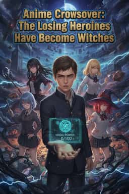 Anime Crossover: The Losing Heroines Have Become Witches novel cover