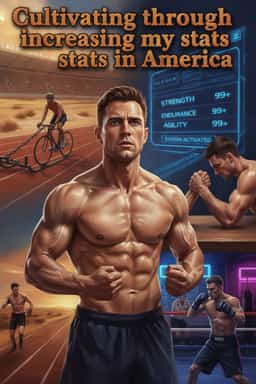 Cultivating through increasing my stats in America novel cover