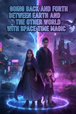 Going Back and Forth Between Earth and The Other World with Space Time Magic