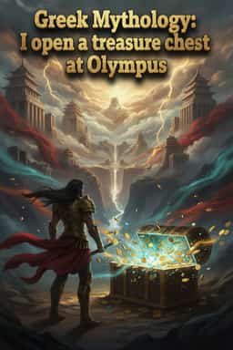 Greek Mythology: I open a treasure chest at Olympus novel cover