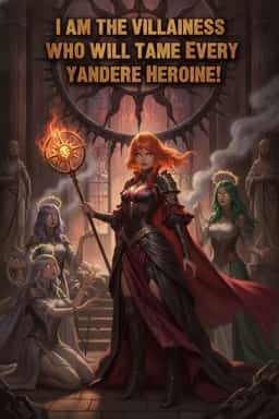 I Am The Villainess Who Will Tame Every Yandere Heroine! novel cover