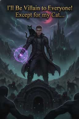 I'll Be Villain to Everyone! Except for my Cat... novel cover
