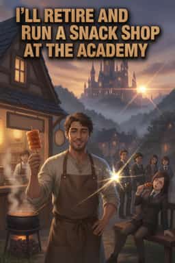 I’ll Retire and Run a Snack Shop at the Academy novel cover