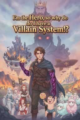 I'm the Hero, so why do I have a Villain System!? novel cover