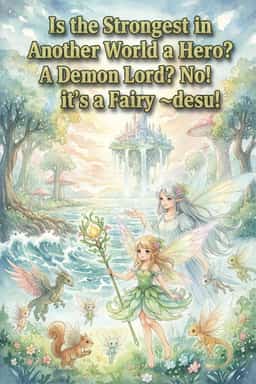 Is the Strongest in Another World a Hero? A Demon Lord? No! it’s a Fairy ~desu! novel cover
