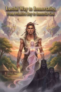 Lustful Way to Immortality, From Primitive Boy to Immortal God novel cover