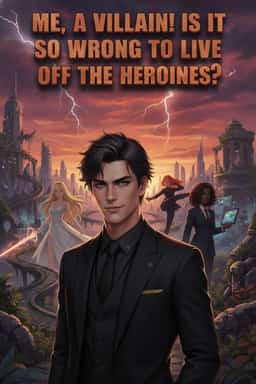Me, A Villain! Is It So Wrong To Live off The Heroines? novel cover