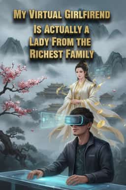 My Virtual Girlfriend Is Actually a Lady From the Richest Family novel cover