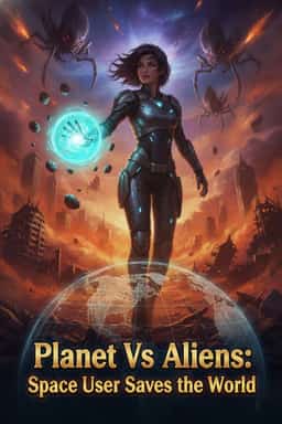 Planet Vs Aliens: Space User Saves the World novel cover