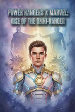 Power rangers x Marvel: Rise of the Omni-ranger novel cover