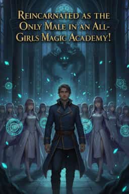 Reincarnated as the Only Male in an All-Girls Magic Academy! novel cover