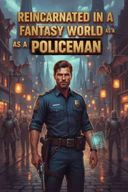 Reincarnated in a fantasy world as a Policeman novel cover